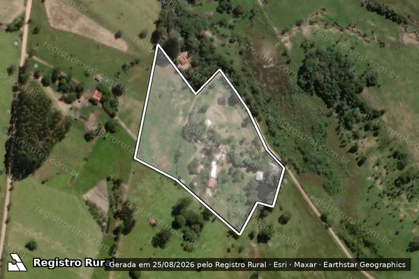 Imagem de satélite de SITIO CAFUNDO em GUAREÍ - SP