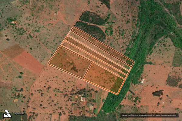 Imagem de satélite de SITIO DO SENA em UBERLÂNDIA - MG