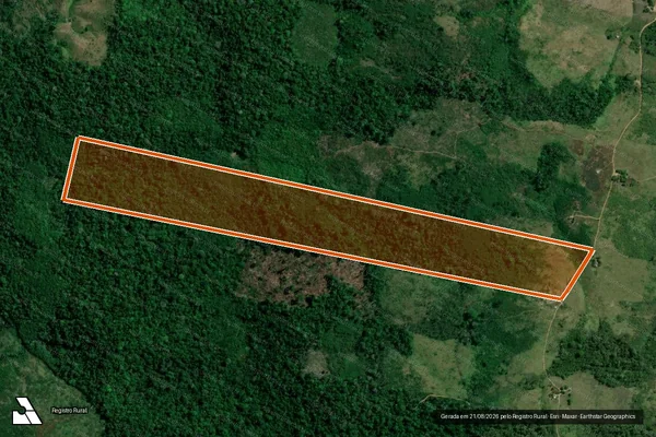 Imagem de satélite de Sitio Sao Jose em PACAJÁ - PA