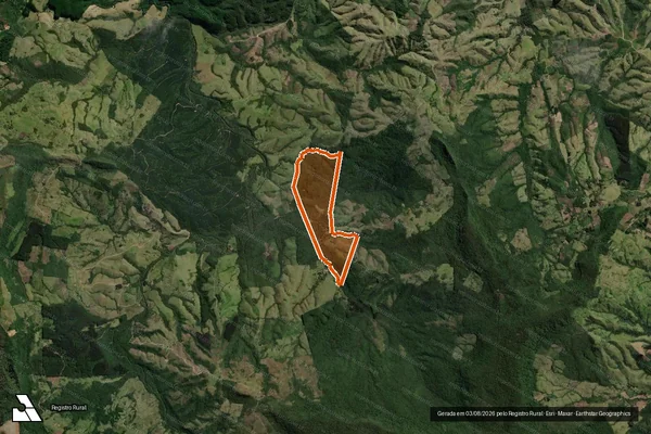 Imagem de satélite de FAZENDA LIMEIRA MAT-9548 em PRUDENTÓPOLIS - PR
