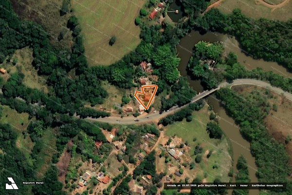 Imagem de satélite de SITIO CAPIVARI em LAVRAS - MG
