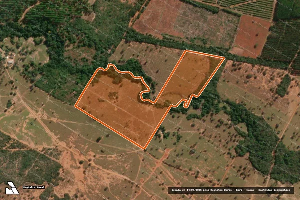Imagem de satélite de FAZENDA BOQUEIRÃO em ENGENHEIRO NAVARRO - MG
