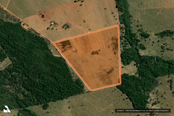 Imagem de satélite de Lote 19 - PA Canudos em GUAPÓ - GO