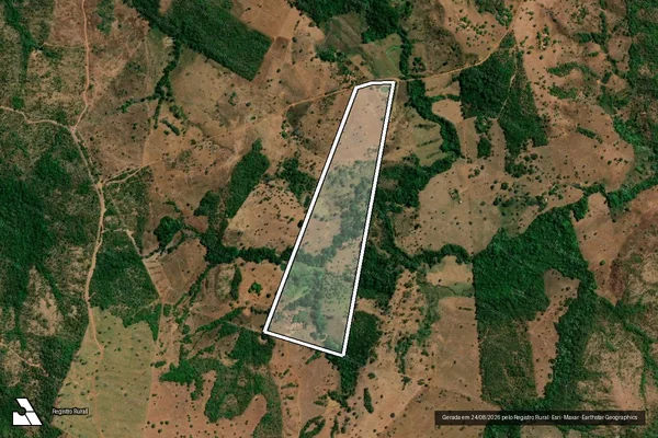 Imagem de satélite de LOTE - 46 em CRISTALÂNDIA - TO