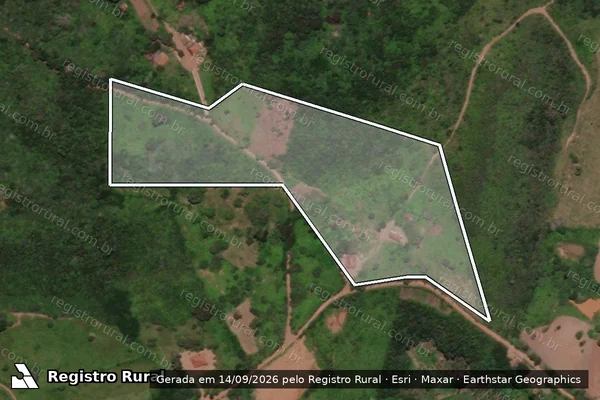 Imagem de satélite de SITIO CACHOEIRA DE PEDRA DAGUA em MATINHAS - PB