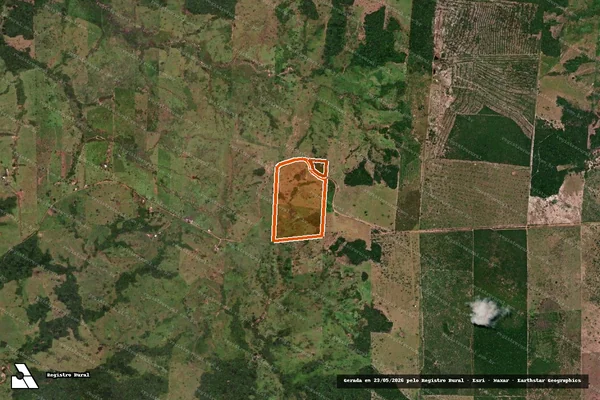 Imagem de satélite de SITIO PORTUGAL em CORUMBIARA - RO
