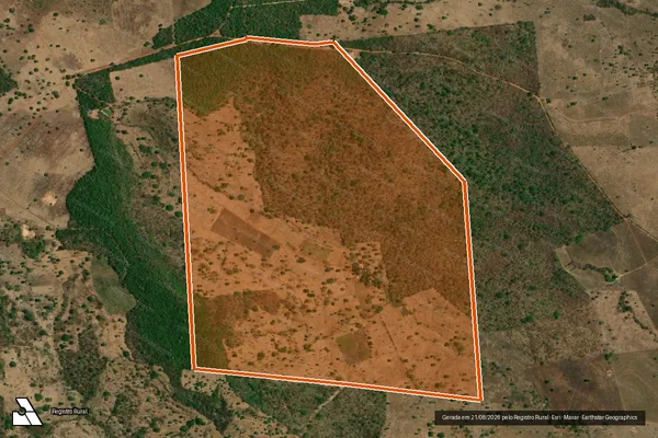 Imagem de satélite de FAZENDA LOUVADO SEJA em BARROLÂNDIA - TO