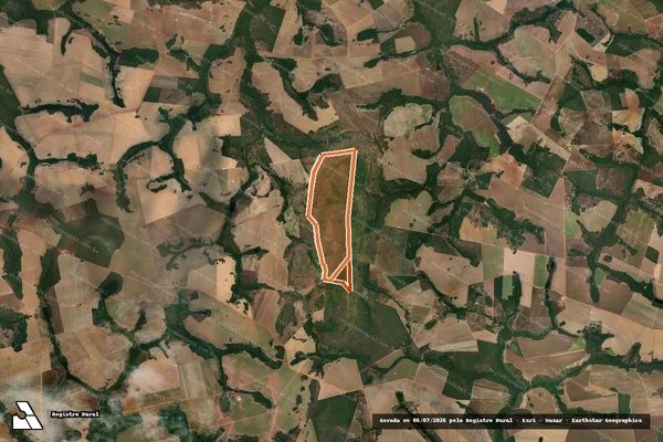 Imagem de satélite de Remanescente lt 30 e 30-D em FIGUEIRÓPOLIS - TO