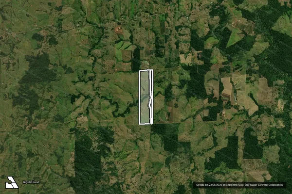 Imagem de satélite de FAZENDA ALFA 0 em COLORADO DO OESTE - RO