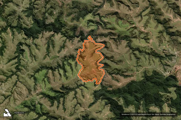 Imagem de satélite de FAZENDA ABAETE DOS MENDES em RIO PARANAÍBA - MG