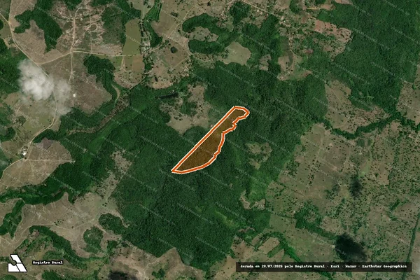 Imagem de satélite de Sitio São Roque em CACHOEIRA - BA