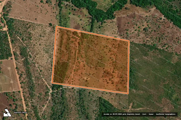 Imagem de satélite de FAZENDA SUCOTE em ITAPIRATINS - TO