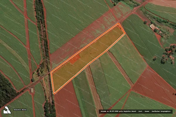 Imagem de satélite de SITIO MORRO AGUDO em SALES OLIVEIRA - SP