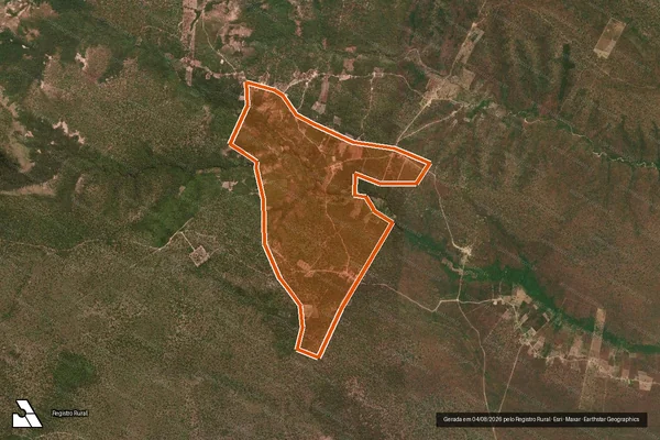 Imagem de satélite de FAZENDA BANANEIRAS em BARÃO DE GRAJAÚ - MA