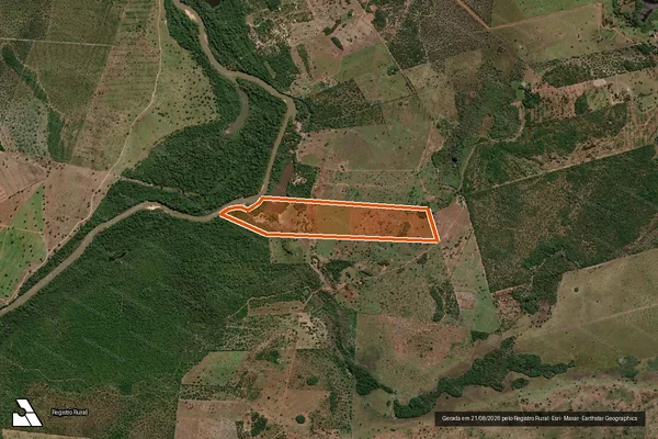 Imagem de satélite de LOTE 11 em FORMOSO DO ARAGUAIA - TO