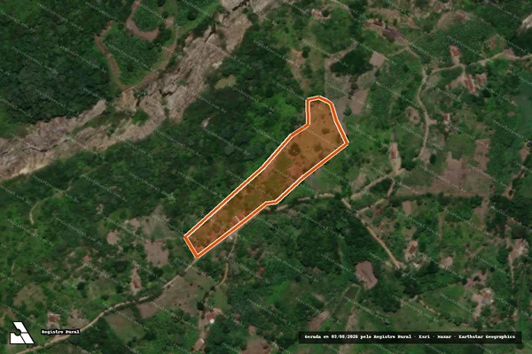 Imagem de satélite de SITIO BALSAMO em ALAGOA NOVA - PB