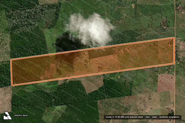 Imagem de satélite de LOTE 28 em BREJO GRANDE DO ARAGUAIA - PA