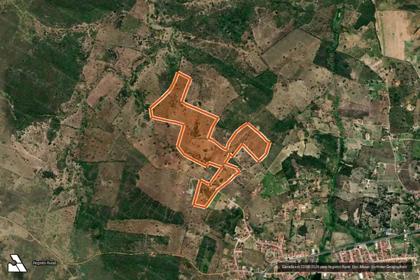 Imagem de satélite de SITIO LAGOA DO MUQUÉM em REMÍGIO - PB