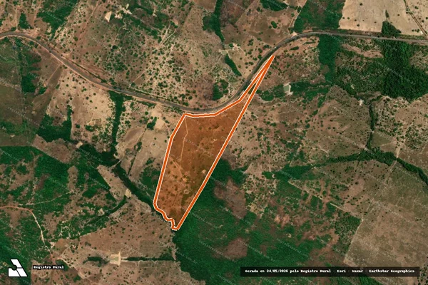 Imagem de satélite de LOTE 06 em PEQUIZEIRO - TO