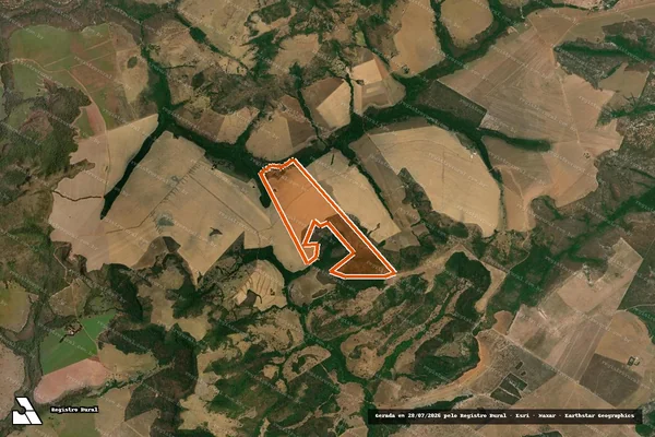 Imagem de satélite de Fazenda Perdizes em Baliza - GO