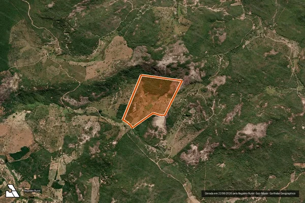 Imagem de satélite de FAZENDA MANGA VELHA em CACHOEIRA DE PAJEÚ - MG