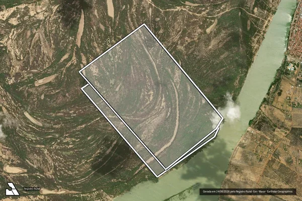 Imagem de satélite de FAZENDA MANGAS em XIQUE-XIQUE - BA