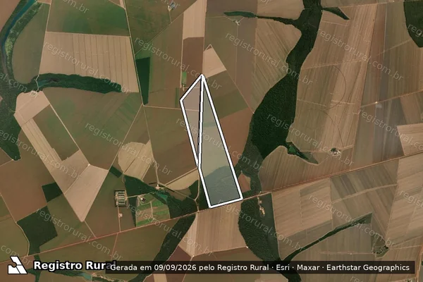 Imagem de satélite de FAZENDA MARASCHIN em SORRISO - MT