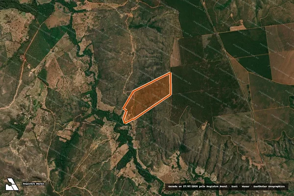 Imagem de satélite de FAZENDA XAVIER em OLHOS-D'ÁGUA - MG