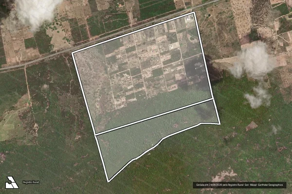 Imagem de satélite de FAZENDA SAO FRANCISCO em PESQUEIRA - PE