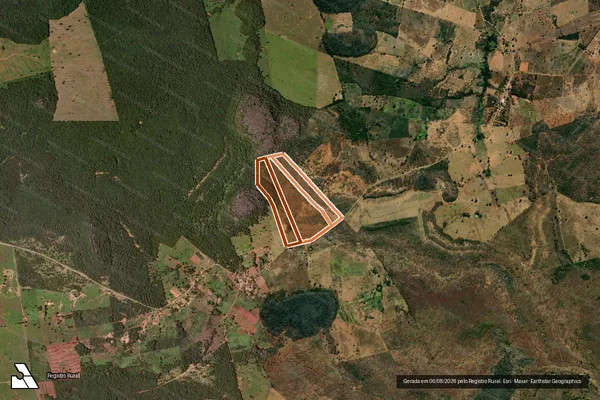 Imagem de satélite de FAZ BOA VISTA em SÃO FÉLIX DO CORIBE - BA