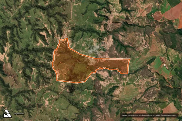 Imagem de satélite de FAZENDA BAGAGINHA em TIROS - MG
