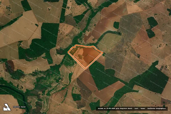 Imagem de satélite de FAZENDA SIMÃO em JATAÍ - GO