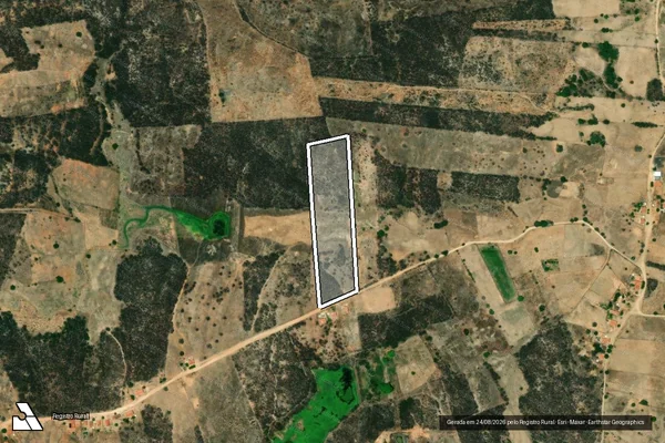 Imagem de satélite de SÍTIO TUBIBA em JAGUARIBE - CE