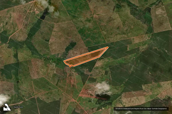 Imagem de satélite de LOTE 26 em SANDOLÂNDIA - TO