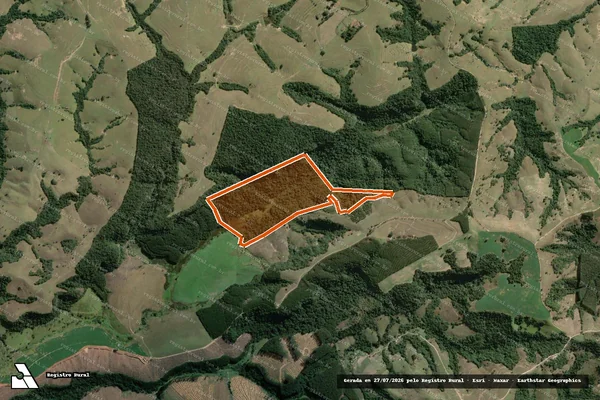 Imagem de satélite de FAZENDA MARAIBA GLEBA 02 em RIVERSUL - SP