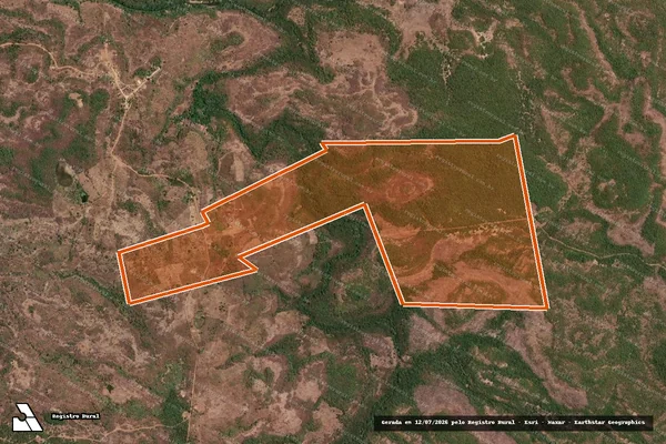 Imagem de satélite de FAZENDA ALTA MIRA em SANTA CRUZ DOS MILAGRES - PI