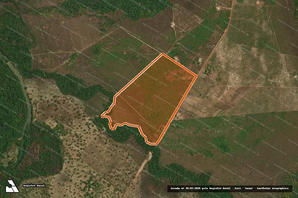 Imagem de satélite de LOTE 82 em MARIANÓPOLIS DO TOCANTINS - TO