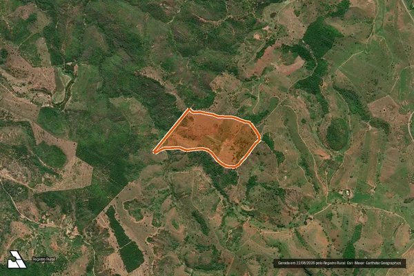Imagem de satélite de SITIO LARANJEIRAS em RESPLENDOR - MG