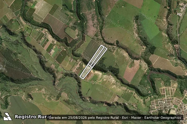 Imagem de satélite de SITIO BRITO em PEDRO CANÁRIO - ES