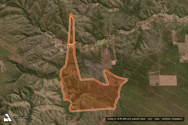 Imagem de satélite de Fazenda Garrotes, gleba A e B em SANTA RITA DE CÁSSIA - BA
