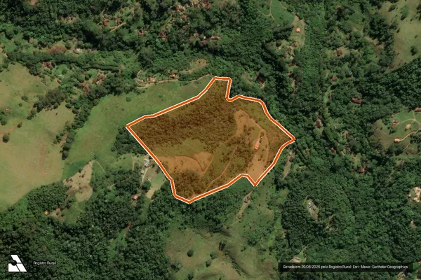 Imagem de satélite de SITIO DUAS PEDRAS em SÃO JOSÉ DOS CAMPOS - SP