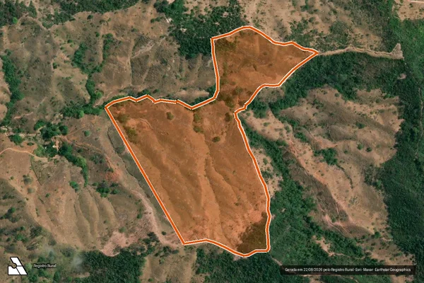 Imagem de satélite de FAZENDA FELIX em MESQUITA - MG