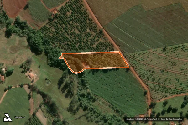 Imagem de satélite de SITIO LAVIC em PIRASSUNUNGA - SP