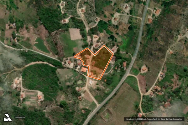 Imagem de satélite de SITIO GERALDO em SÃO SEBASTIÃO DE LAGOA DE ROÇA - PB