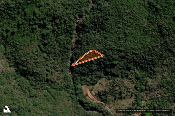 Imagem de satélite de CORREGO DO LANDIM em SANTO ANTÔNIO DO ITAMBÉ - MG