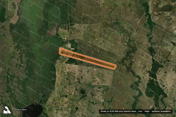 Imagem de satélite de SÍTIO TARUMEIRO em SANTO ANTÔNIO DO LEVERGER - MT