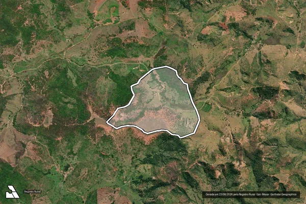 Imagem de satélite de Corrego da Prata em FREI INOCÊNCIO - MG