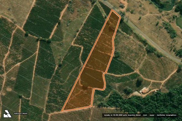 Imagem de satélite de SITIO ALGODOAL - GLEBAS A-2 E B-1 em SANTO ANTÔNIO DO JARDIM - SP