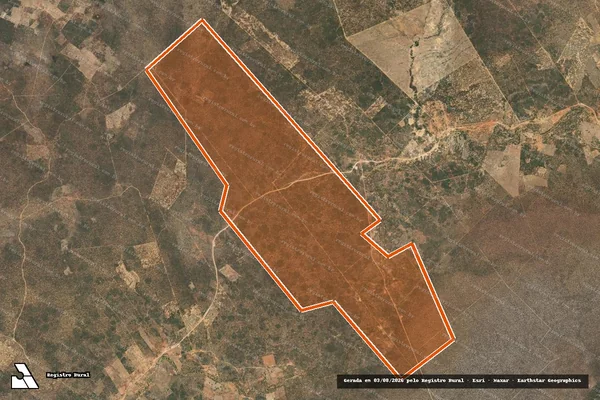 Imagem de satélite de Fazenda Michella em SENTO SÉ - BA