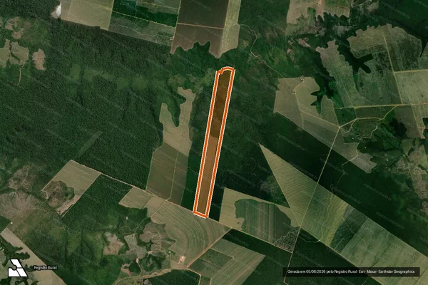 Imagem de satélite de FAZENDA PROGRESSO II em RONDON DO PARÁ - PA